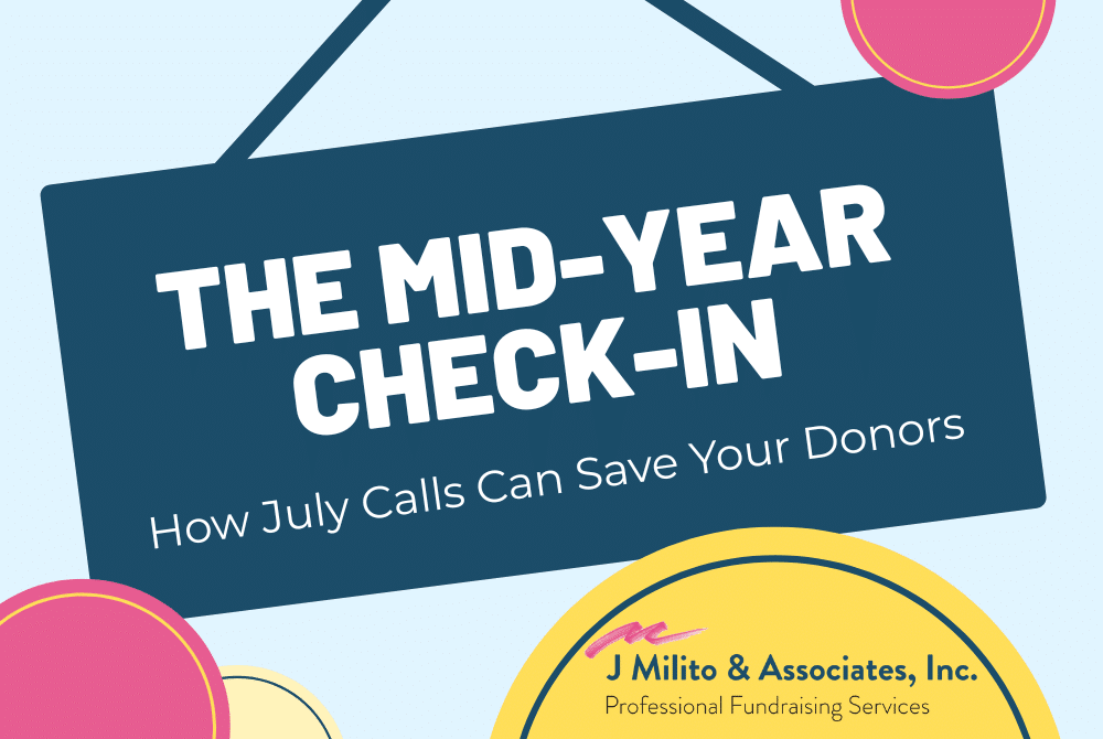 July Blog Header Fundraising in the Summer July calls can save donors
