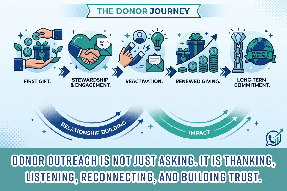 Donor Outreach Is More Than Fundraising
