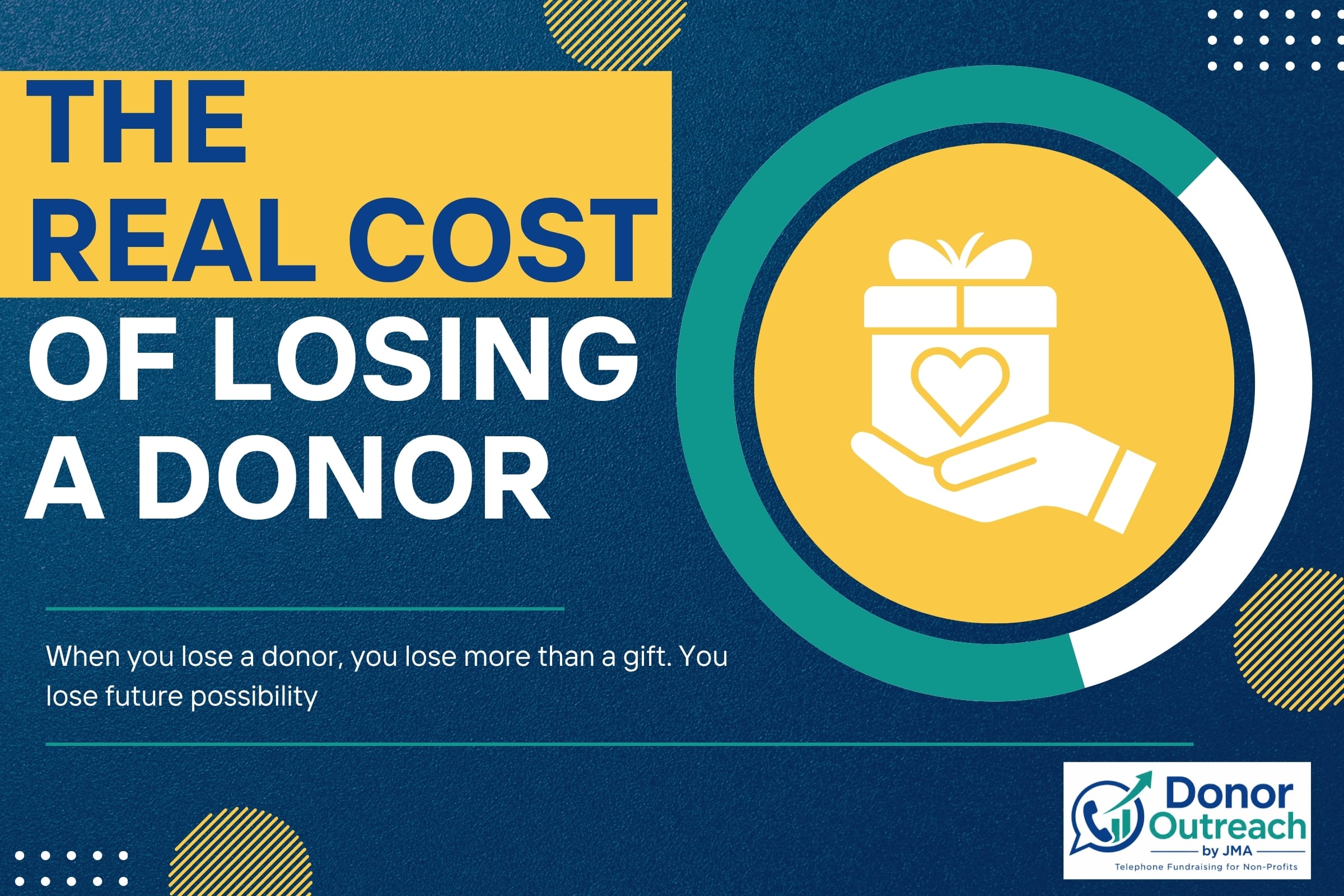 The Real Cost Of Losing a Donor