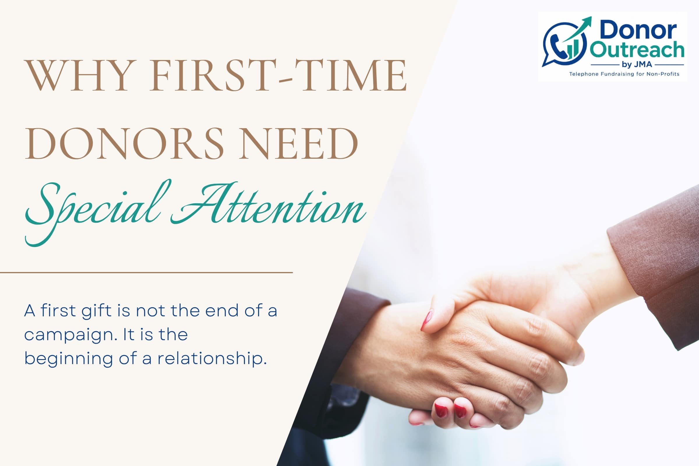 Why First-Time Donors Need Special Attention